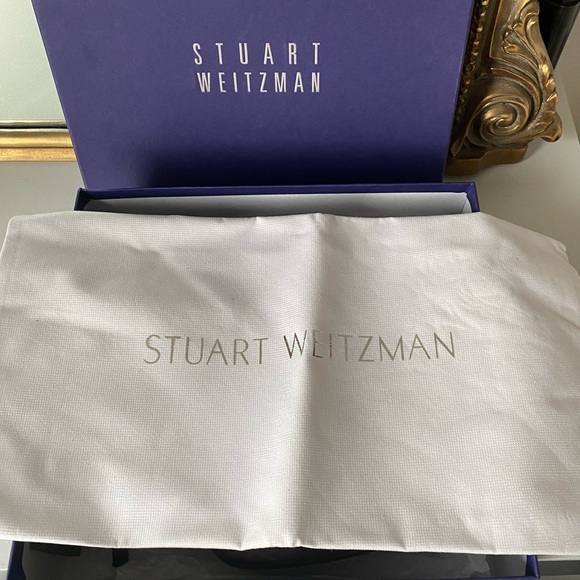 Stuart Weitzman Purple Ankle Boots - Picture 7 of 9